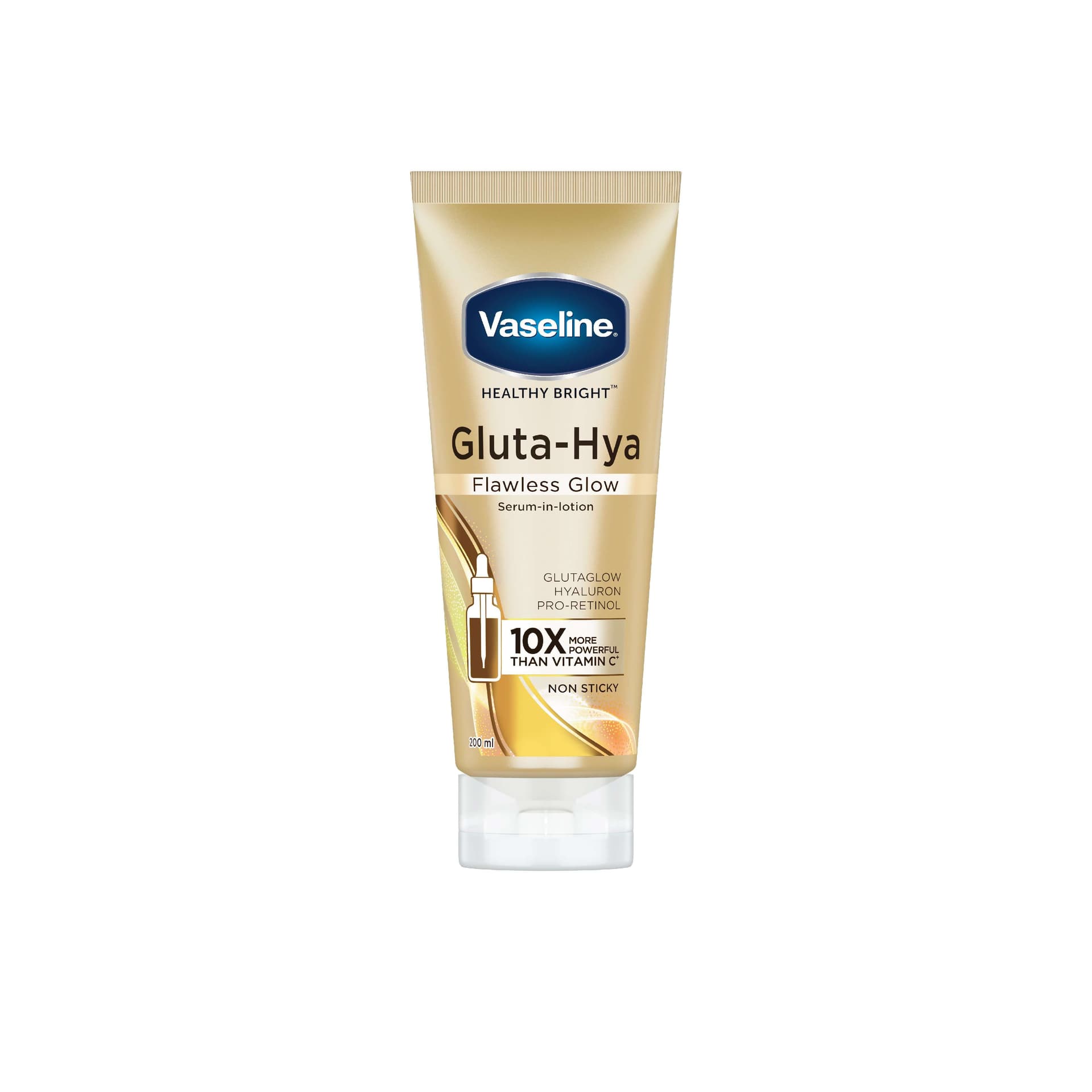 Vaseline Gluta Hya Flawless Glow Serum in Lotion – 200ml