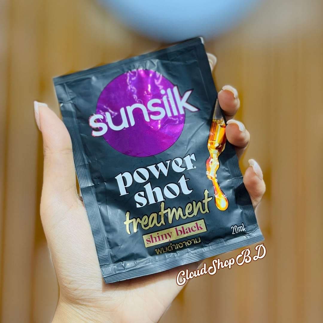 Sunsilk Power Shot Treatment Hair Mask For Shiny Black 20ml
