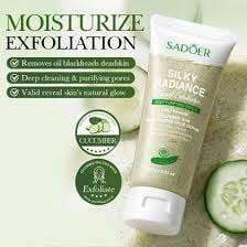 Sadoer Silky Radiance Face Scrub Cucumber - 100gm