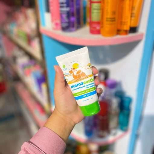 mamaearth Mineral-Based Sunscreen for Babies – 50ml