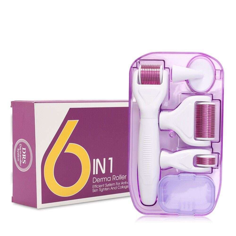 6 in 1 Derma Roller System for Anti Aging Skin