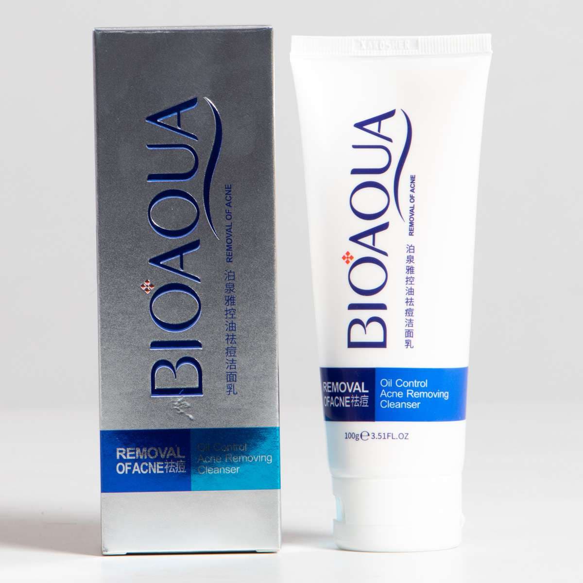 BIOAQUA Oil Control Acne Removal Cleanser – 100gm