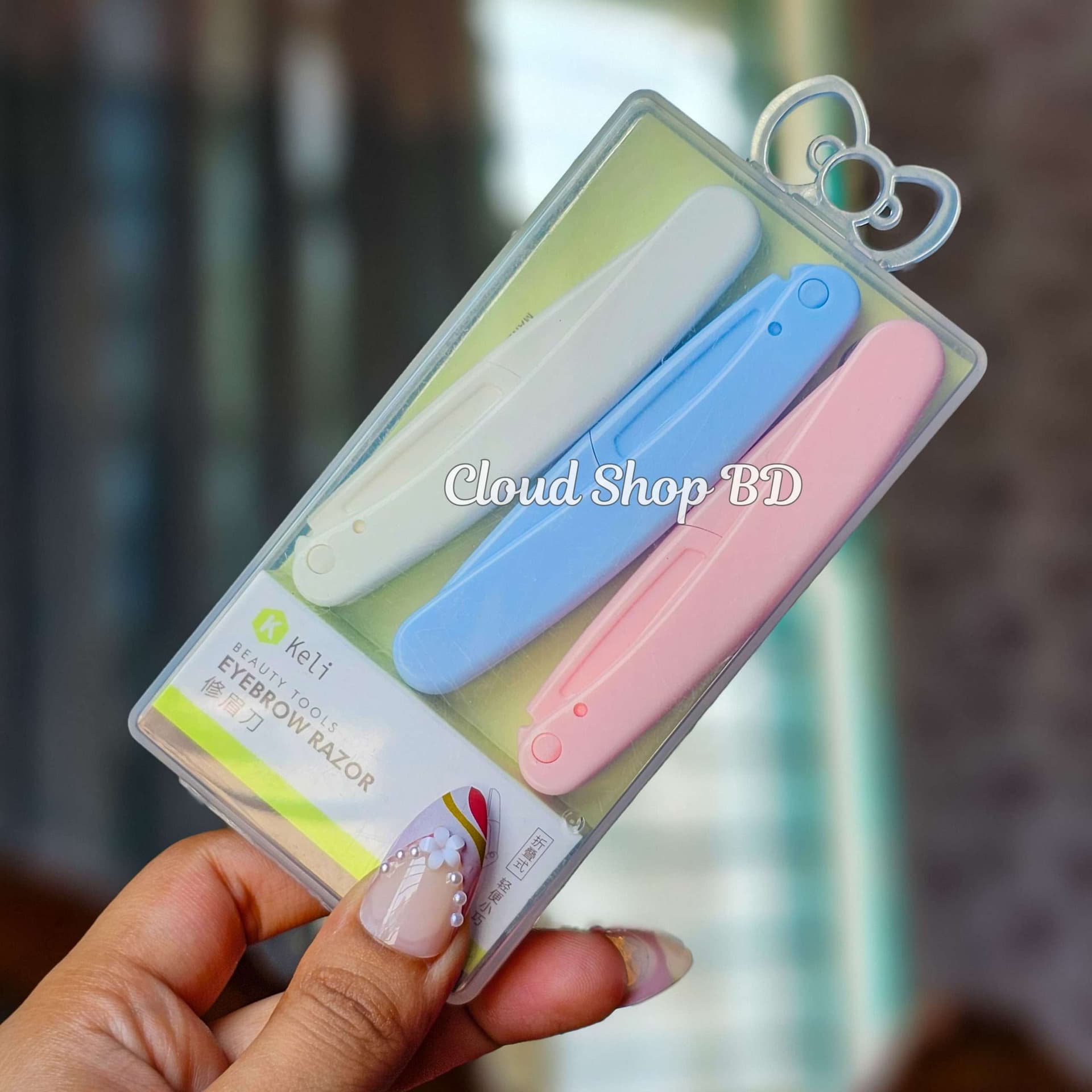 Keli 3in1 Foldable Eyebrow Razor