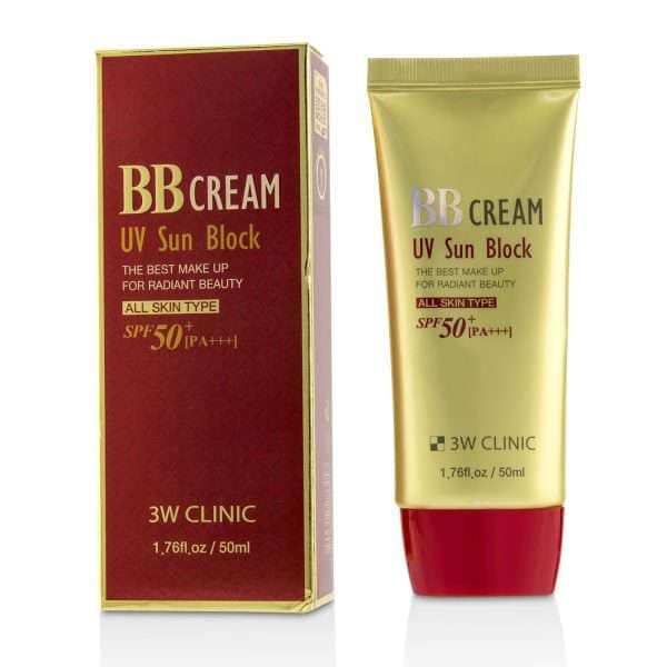 3W Clinic UV Sun Block BB Cream SPF50 PA+++