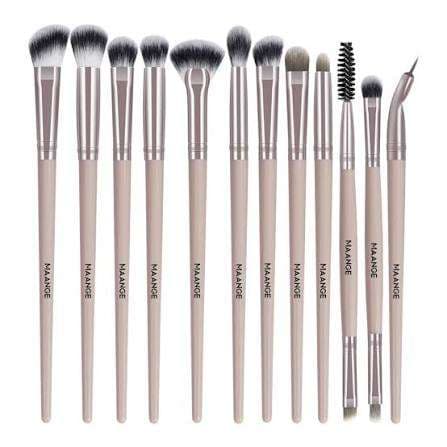 Maange Eye Brush Set -12 Pcs #Gray