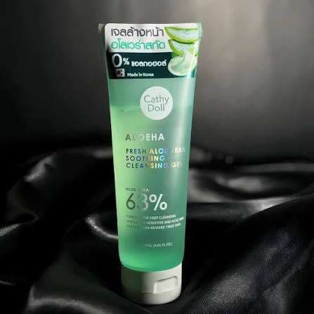 Cathy Doll Aloeha Fresh Aloe Vera 63% Soothing Cleansing Gel 120ml