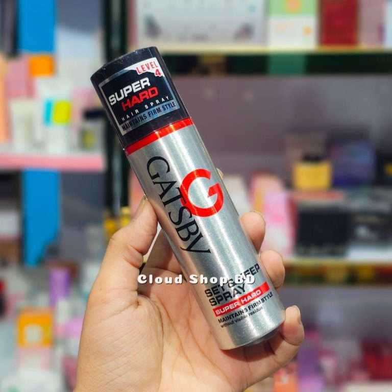 GATSBY Super Hard Keep and Set Hair Spray – 250ml