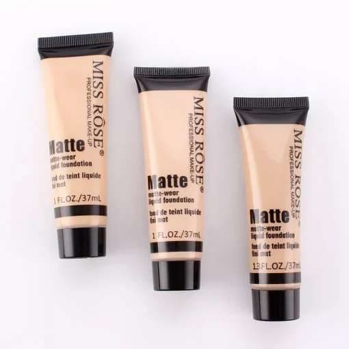 MISS ROSE Matte Liquid Tube Foundation 37 ml