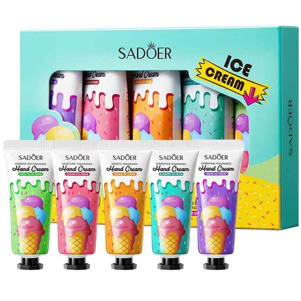 SADOER ICE Cream Hand Cream Set - 5pcs