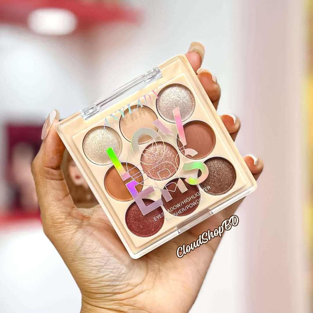 ANYLADY Lovers Eyeshadow Highlighter Blusher Powder