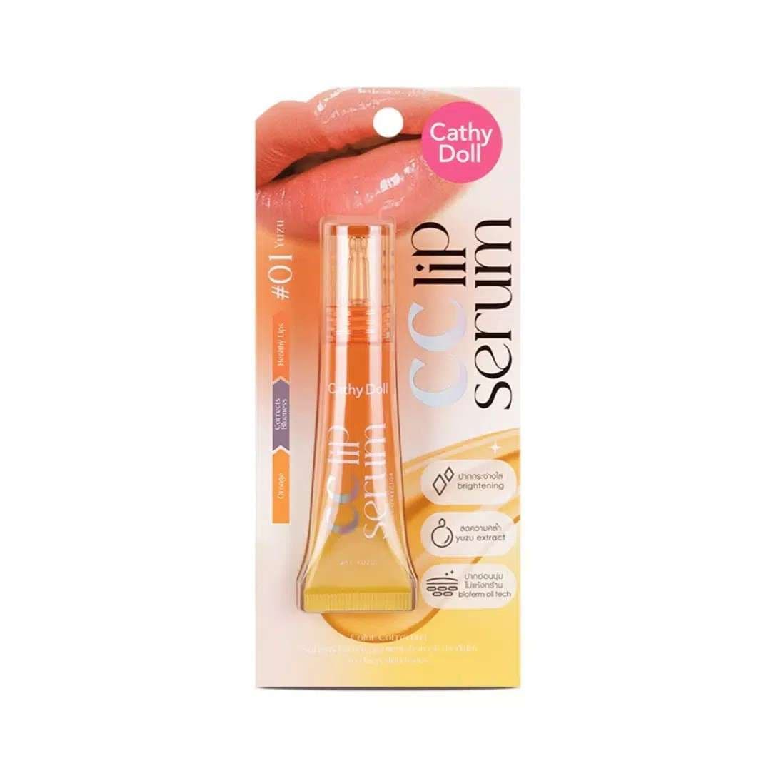 Cathy Doll CC Lip Serum Color Corrector – 01 Yuzu