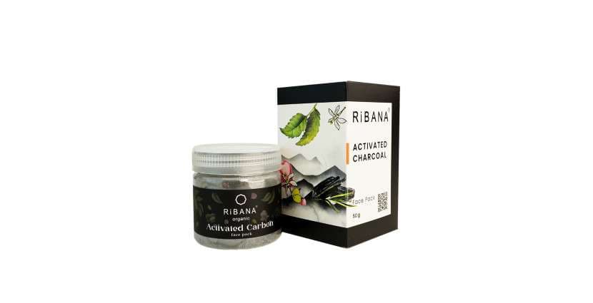 RiBANA Activated Charcoal Face Pack
