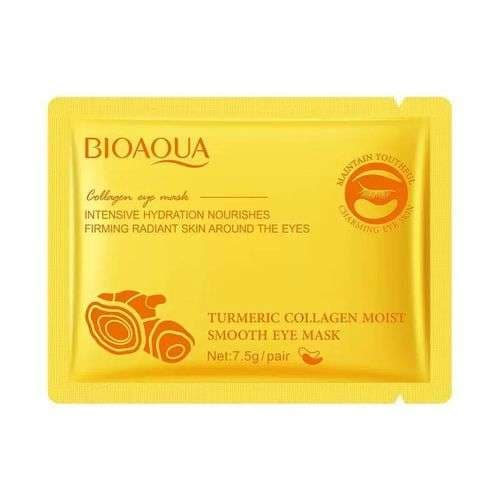 Bioaqua Turmeric Collagen Moist Smooth Eye Mask