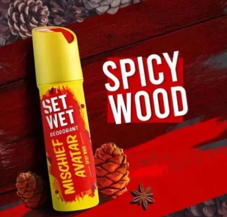 SET WET - Deodorant Spray Perfume Mischief Avatar for men - 150ml