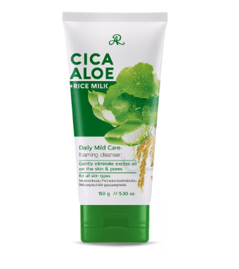 AR Cica Aloe and Rice Milk Foaming Cleanser 150 gm