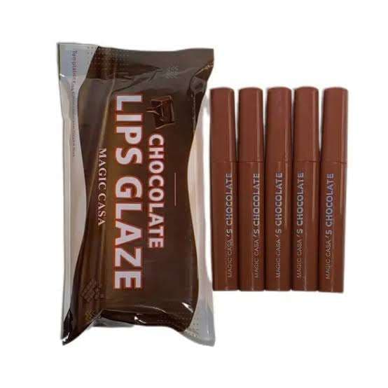 Magic Casa Chocolate Lip Glaze Set - 5 Colors