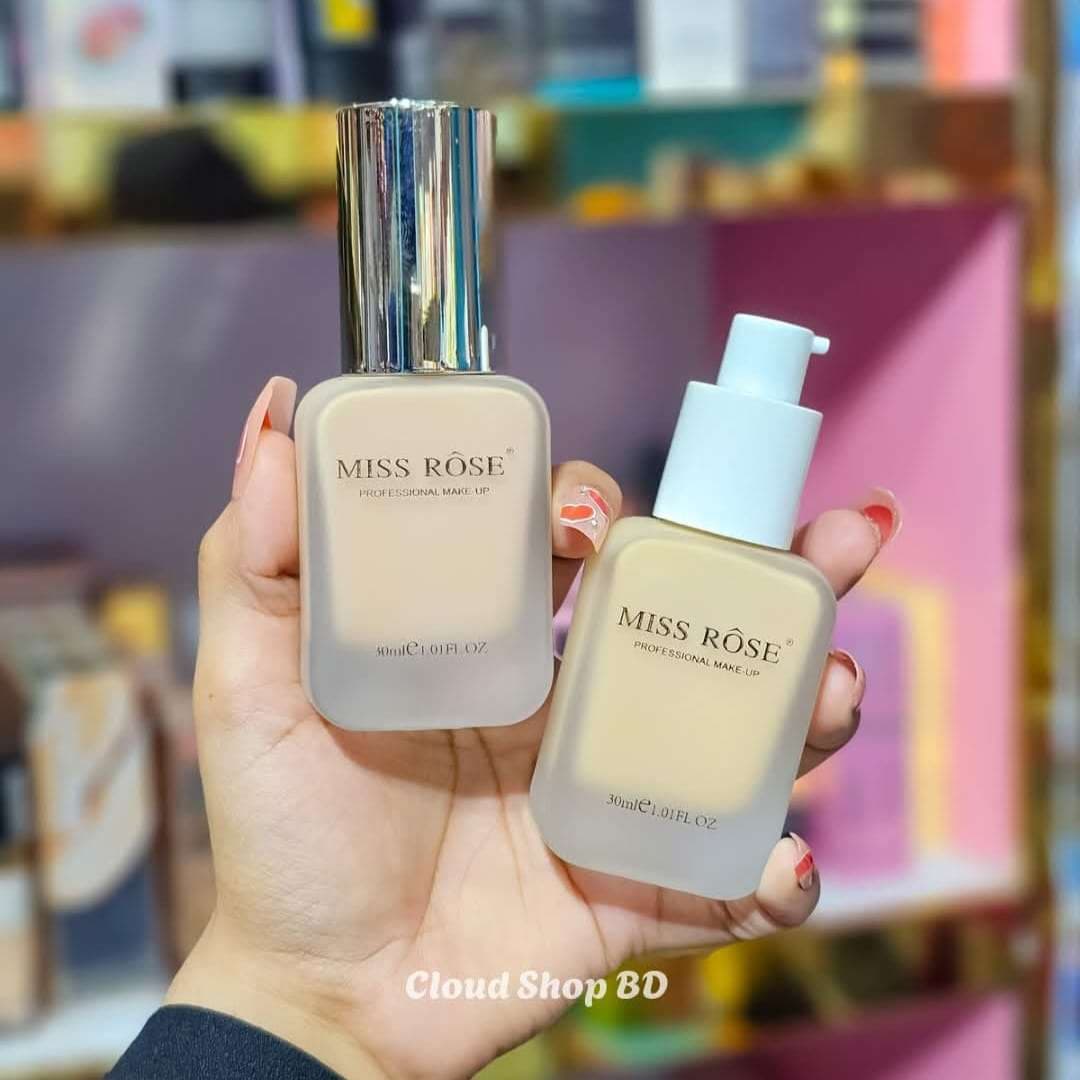 MISS ROSE Super Stay Perfect Fitting Skin Foundation 30ml