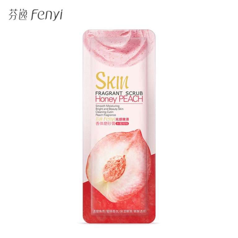 Fenyi Exfoliating Honey Peach Brightening Body Scrub – Mini
