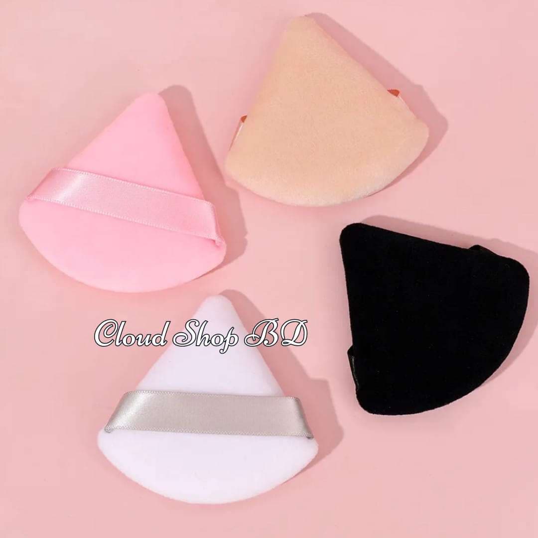Triangle Powder Puff 1 Piece Random Color
