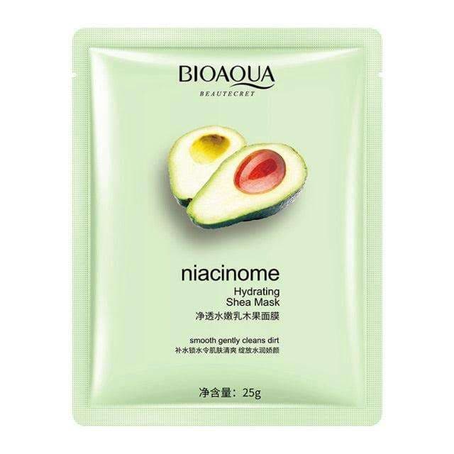 BIOAQUA Beautecret Niacinome Hydrating Shea Face Mask Sheet