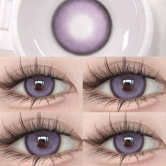 UYAAI OMG Purple Contact Lenses