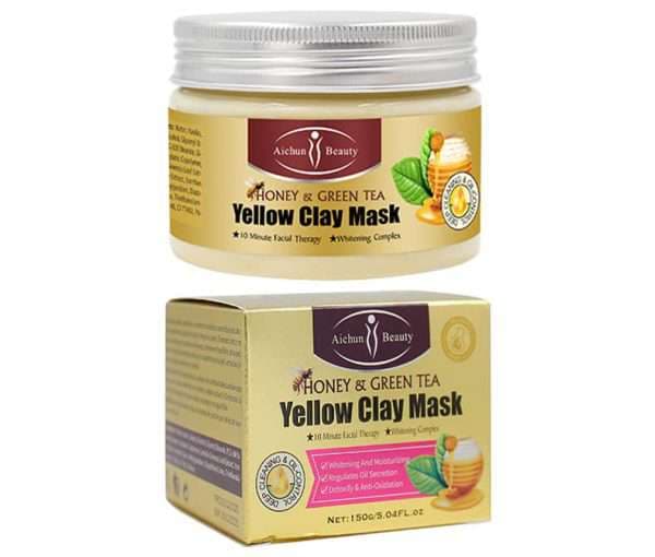 AICHUN BEAUTY Honey & Green Tea Yellow Clay Mask