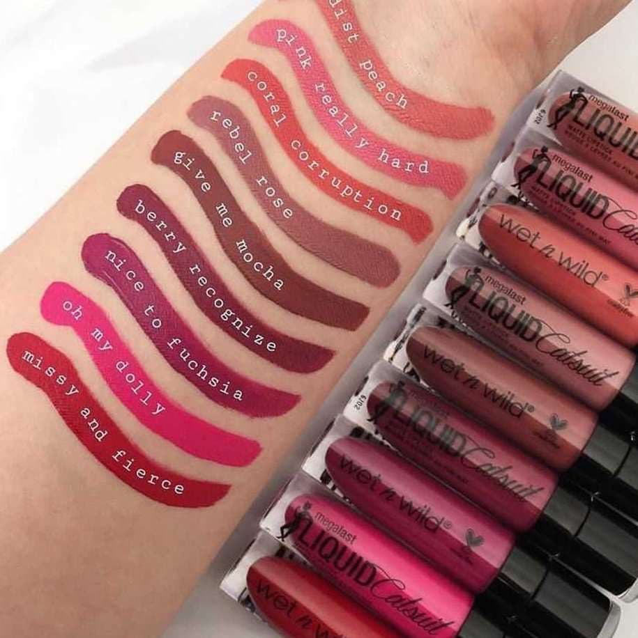 wet n wild Mega Last Liquid Catsuit Matte Lipstick