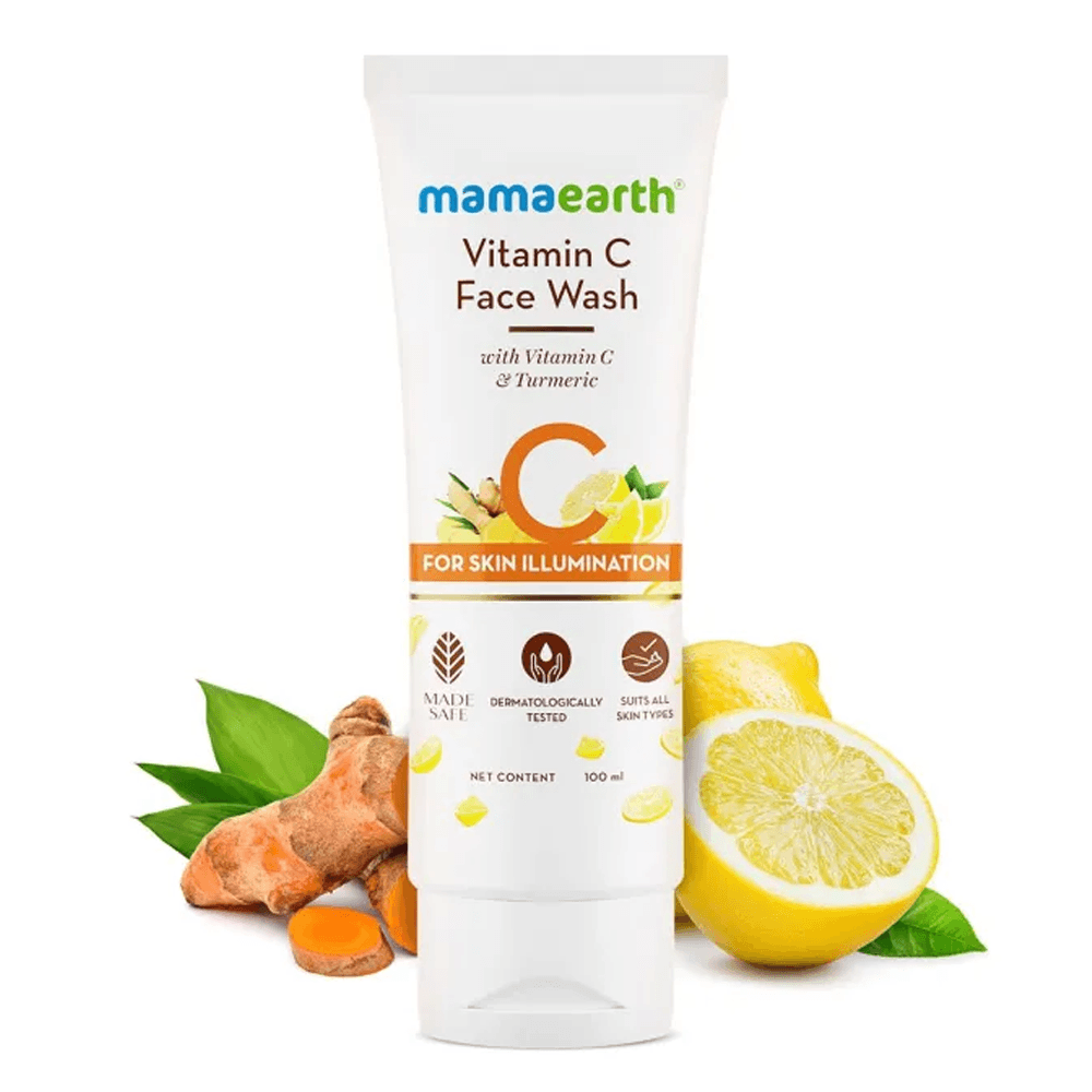 Mamaearth Vitamin C Daily Glow Face Wash With Turmeric – 100ml