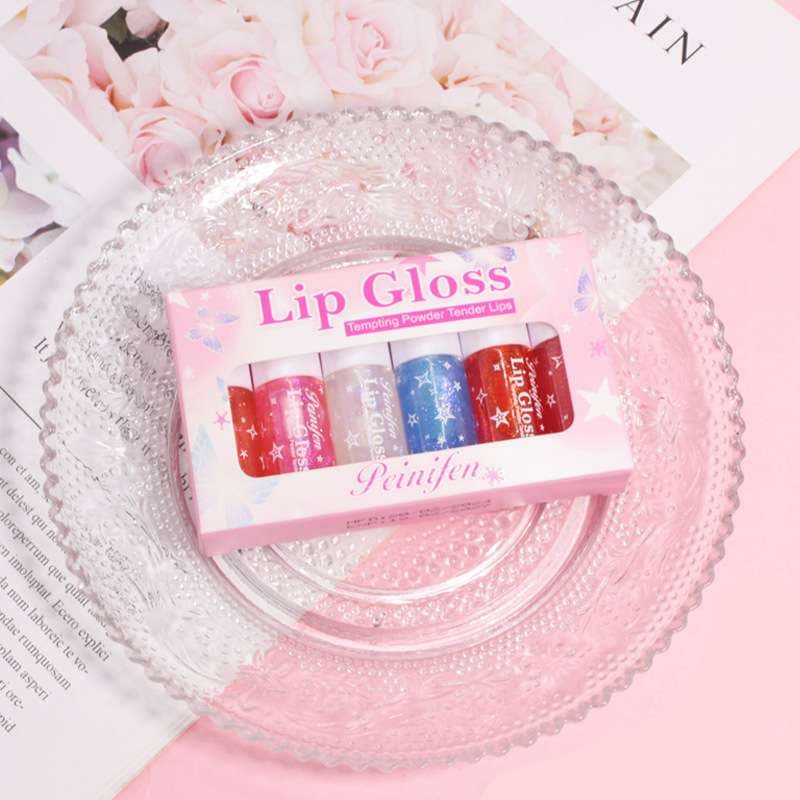 Peinifen 6pcs Lipgloss Set