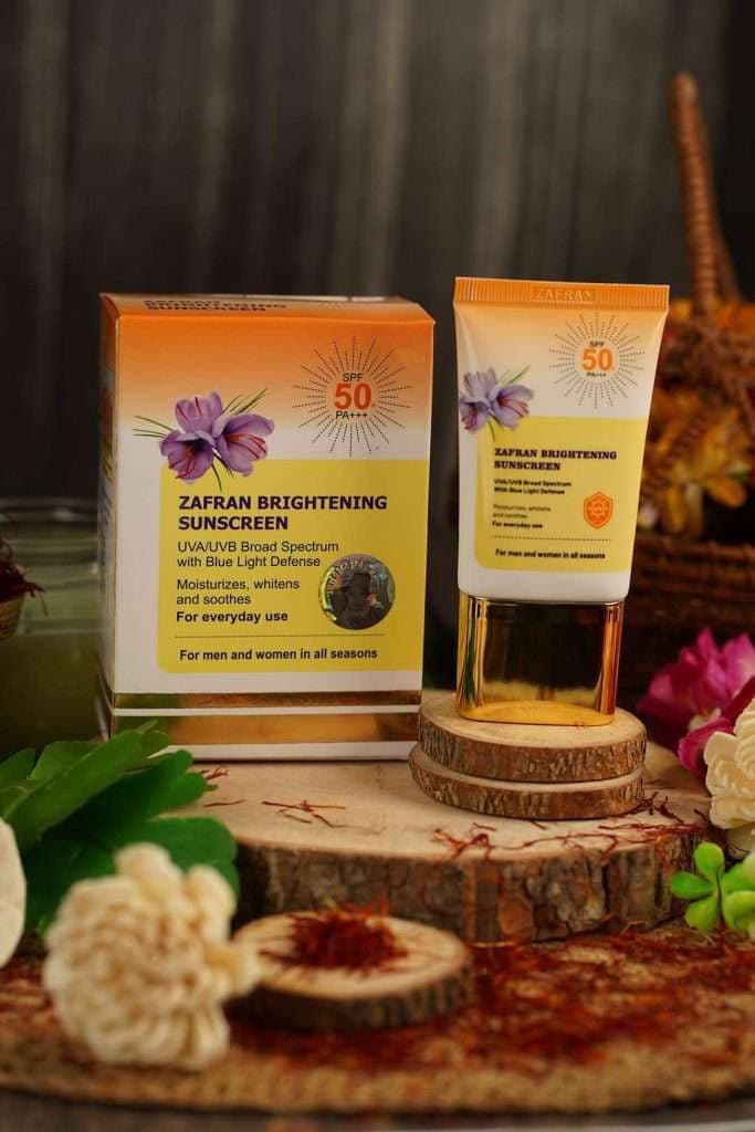 Zafran Brightening Sunscreen – 30g