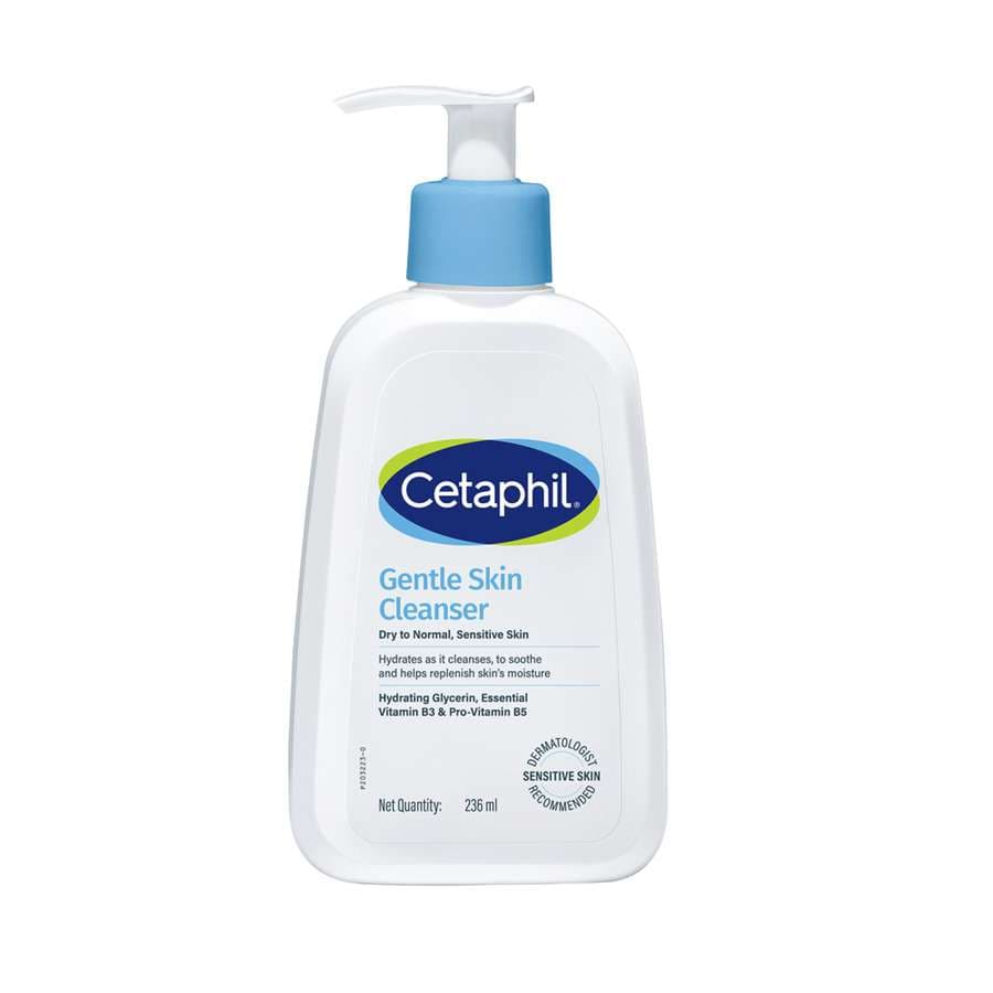 Cetaphil Gentle Skin Cleanser Normal To Dry, Sensitive Skin 236ml