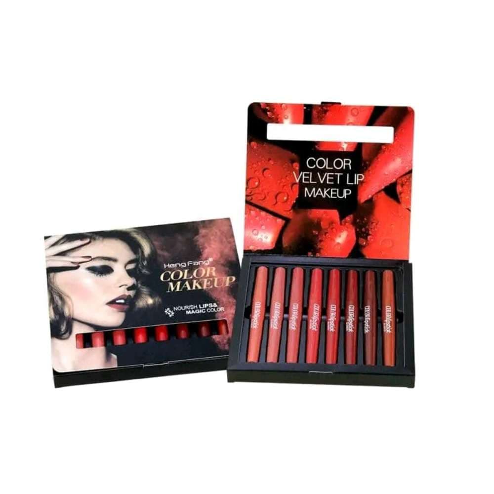 Heng Fang Velvet Color Lipstick & Lip liner Set