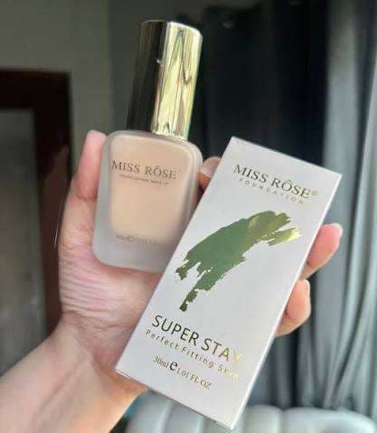 MISS ROSE Super Stay Perfect Fitting Skin Foundation 30ml