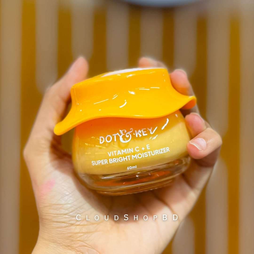 DOT & KEY Vitamin C + E Moisturizer for Glowing Skin – 60ml