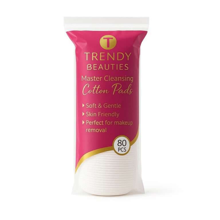 TRENDY Beauties Master Cleansing Cotton Pads – 80pcs