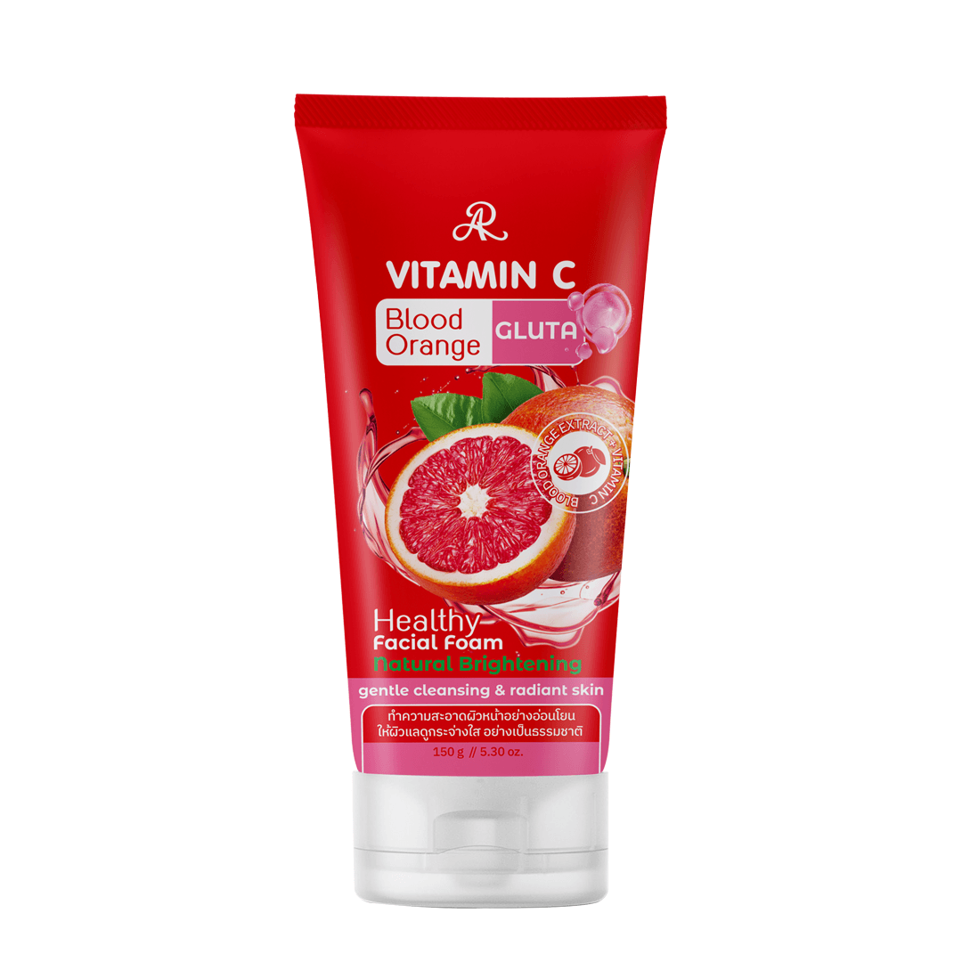 AR Vitamin C Blood Orange Gluta Healthy Facial Foam (150g)