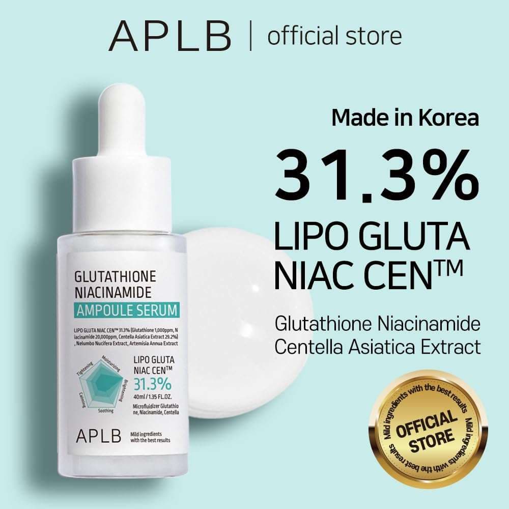 Aplb – Glutathione Niacinamide Ampoule Serum – 40ml