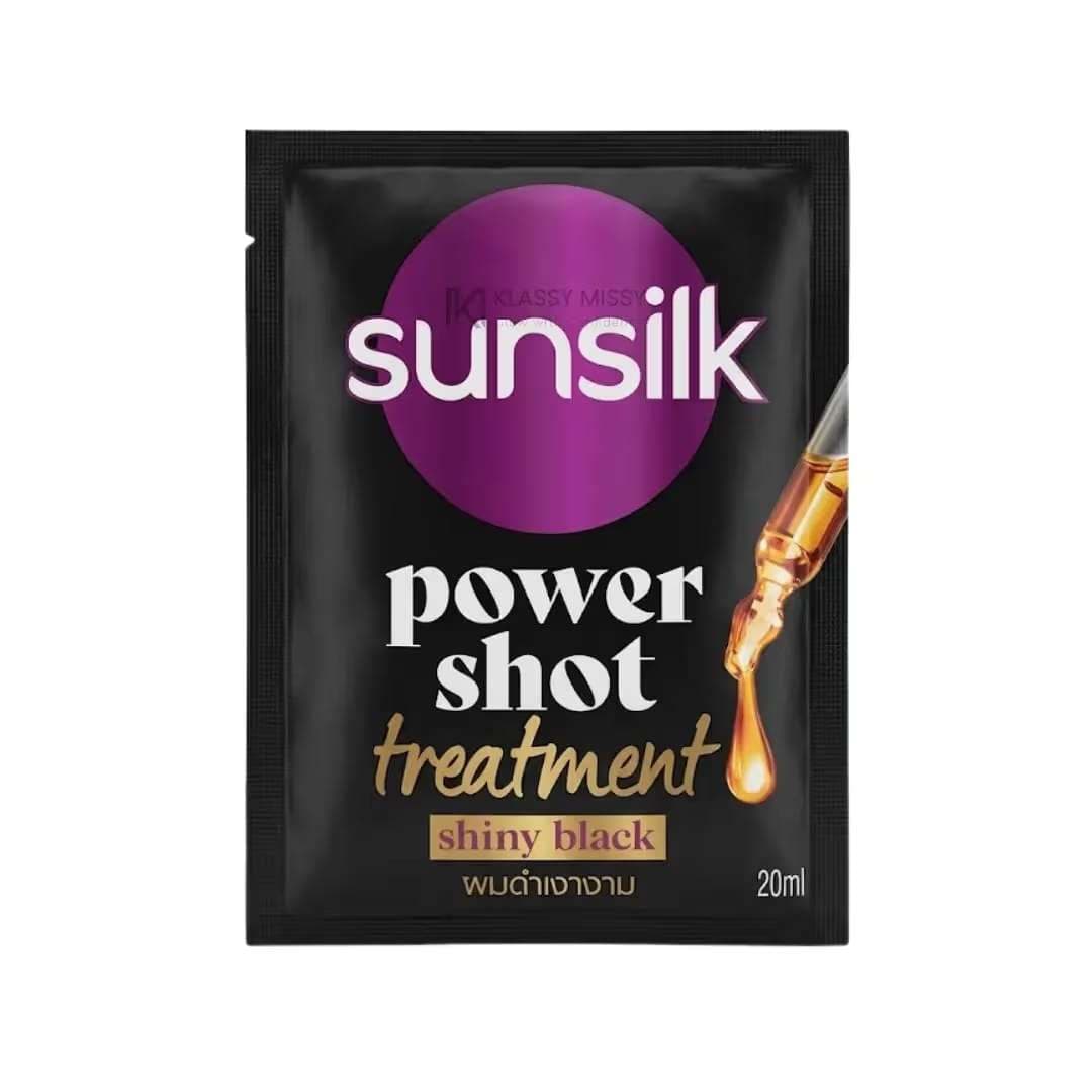 Sunsilk Power Shot Treatment Hair Mask For Shiny Black 20ml
