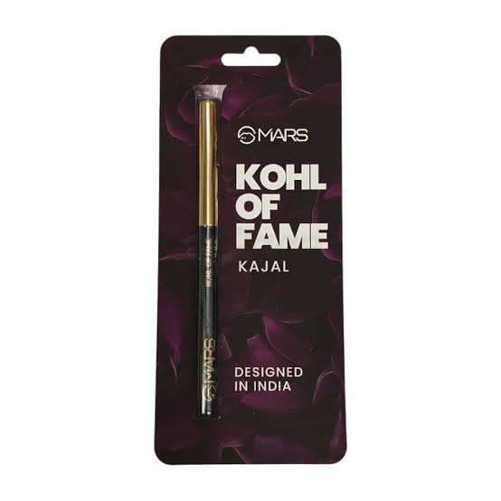MARS Kohl of Fame Kajal 12hrs Stay- 01 BLACK