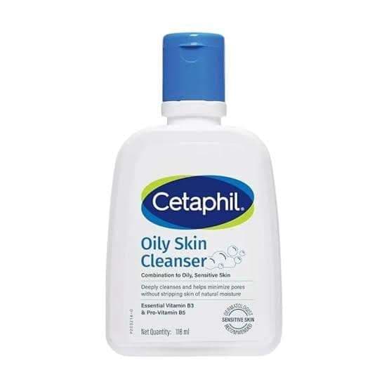 Cetaphil Oily Skin Cleanser for Combination to Oily, Sensitive Skin 118ml