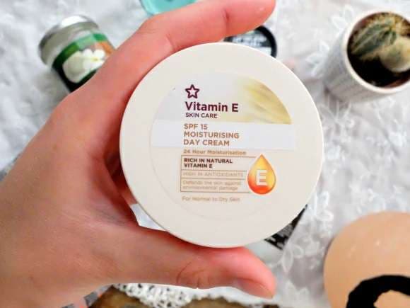 Superdrug’s Vitamin E SPF 15 Moisturising Day Cream 100ml