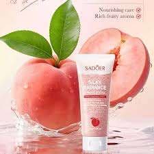Sadoer Silky Radiance Face Scrub Juicy Peach - 100 gm