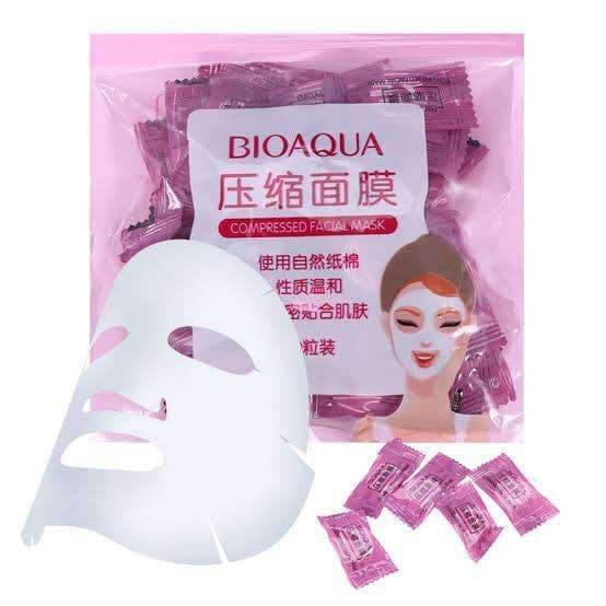 BIOAQUA Compressed Facial Mask