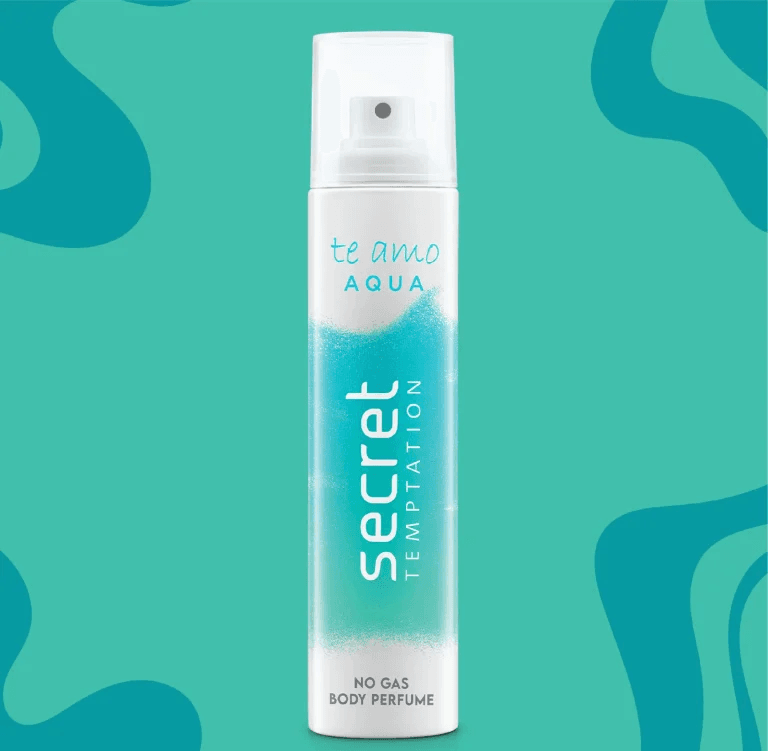 Secret Temptation Te Amo Aqua Perfume Body Spray for Women 120ml