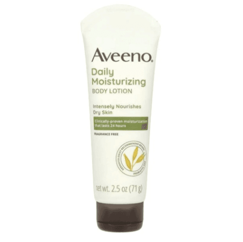 Aveeno Daily Moisturizing Intensely Nourishes Body Lotion for Dry Skin 71g
