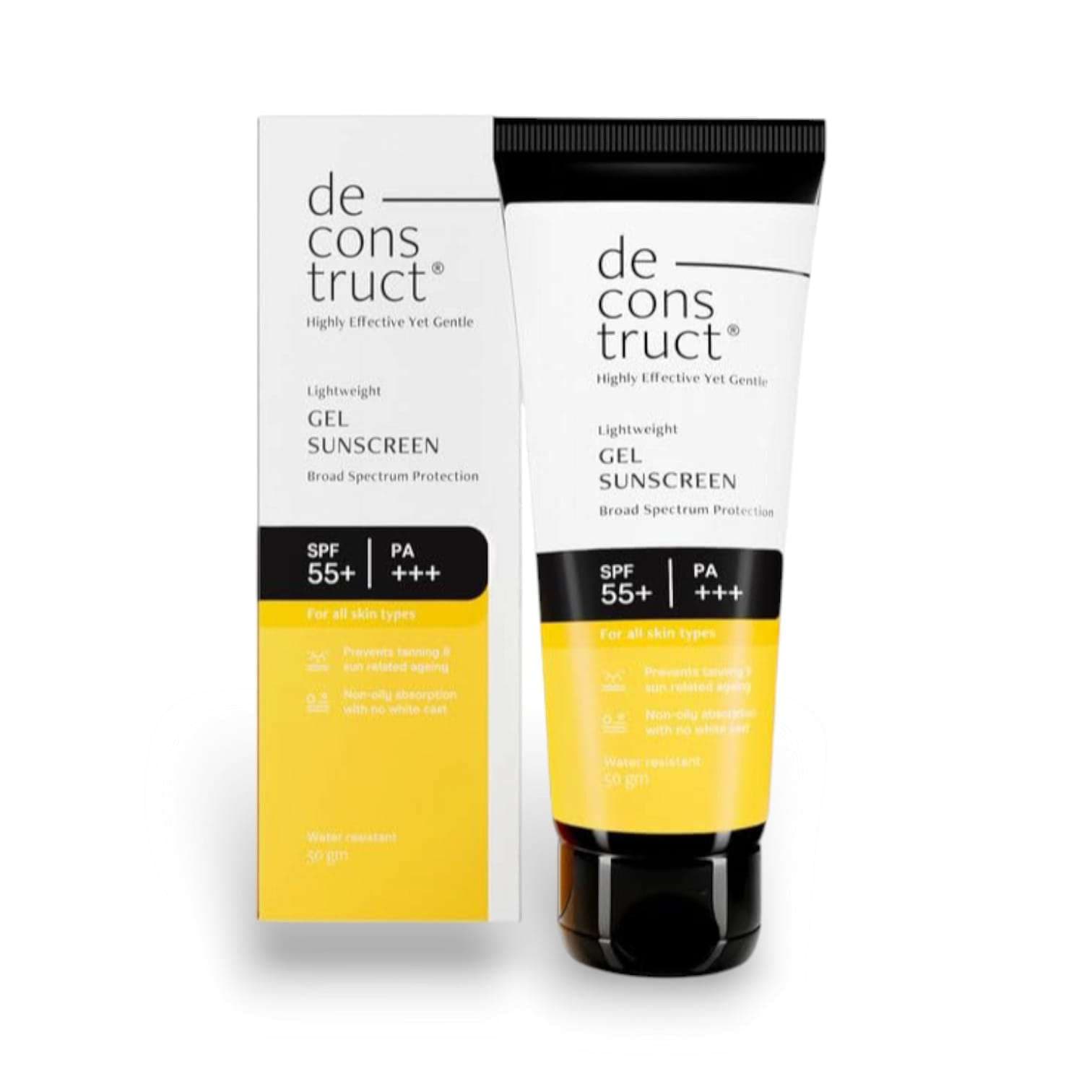 Deconstruct Lightweight Gel Sunscreen SPF50 PA++++ (50g)