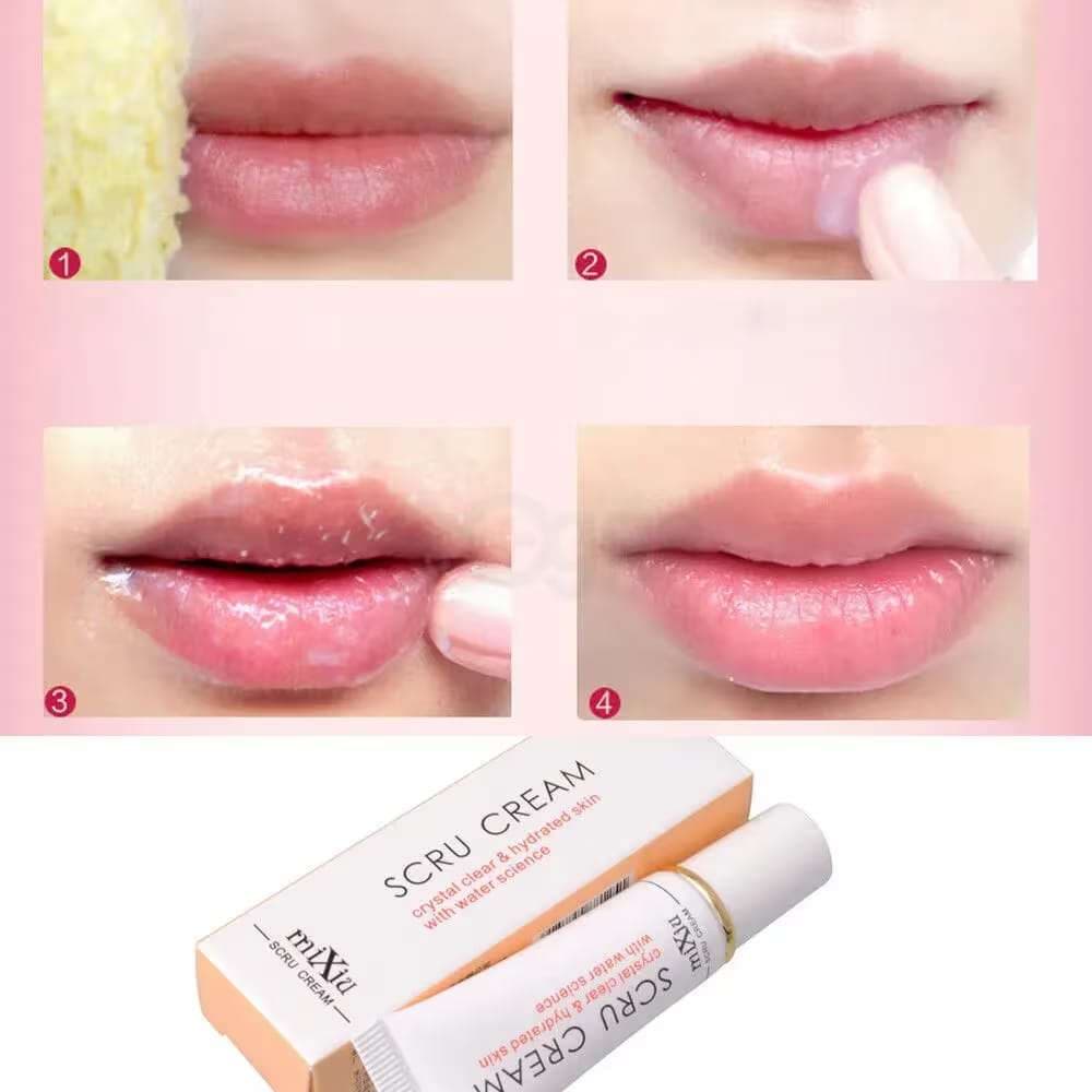SCRU Cream Lips Scrub Lip Exfoliator 11.5 G