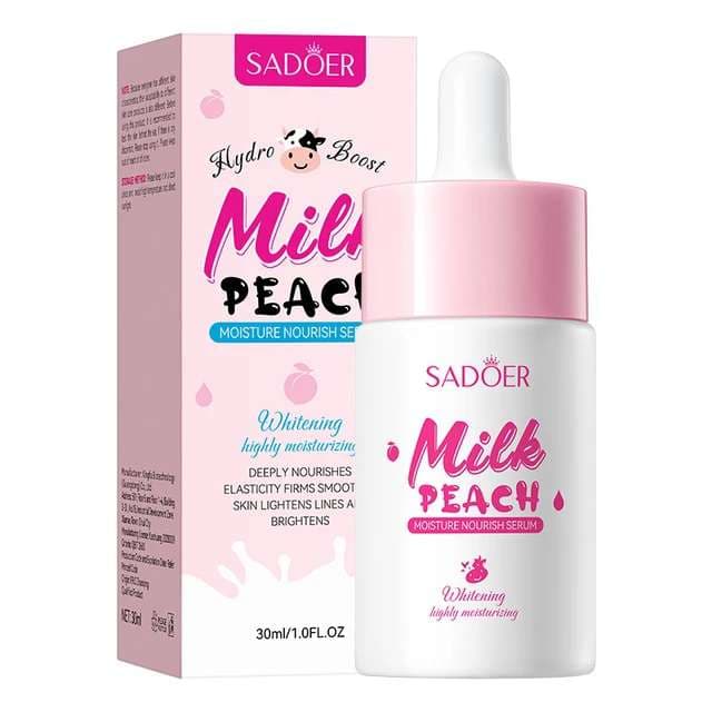 SADOER MILK PEACH MOISTURE NOURISH SERUM – 30ml