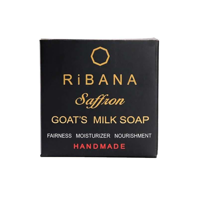 RIBANA Saffron Goats Milk Soap (110gm)