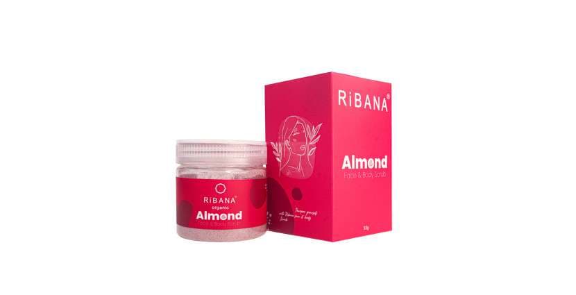 Ribana Almond Face & Body Scrub